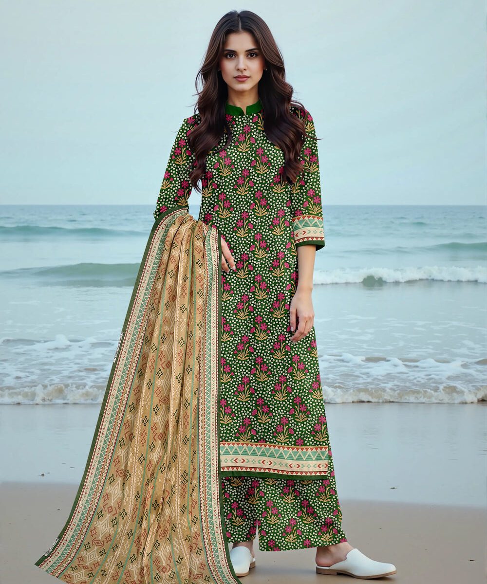 Full Print Lawn by Fiza Noor | D - 07