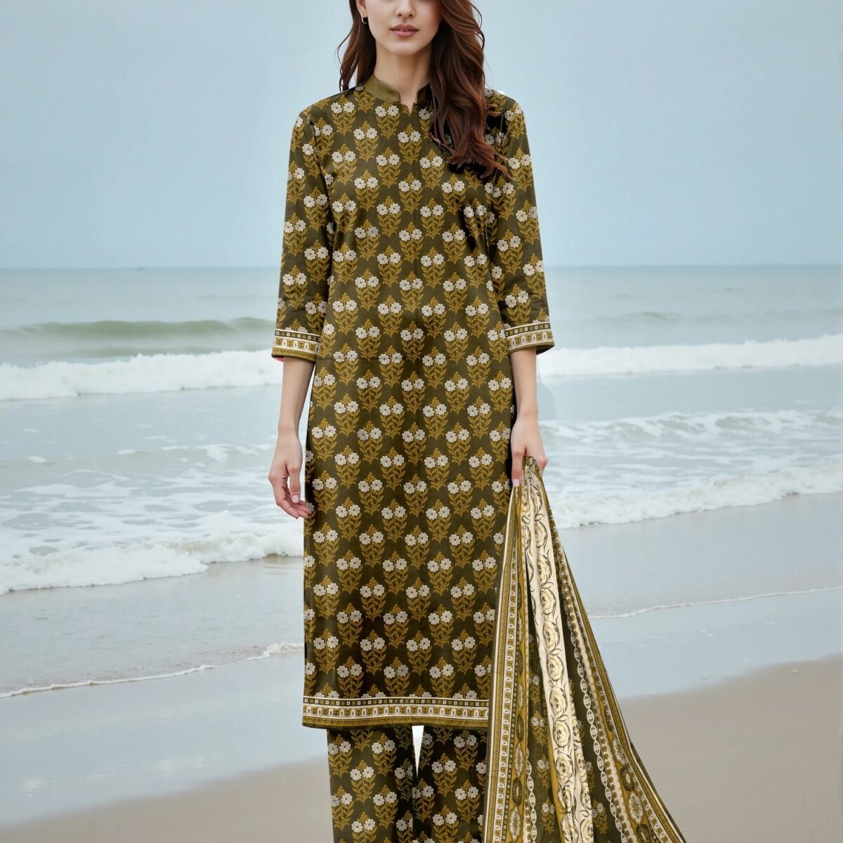 Full Print Lawn by Fiza Noor | D - 02